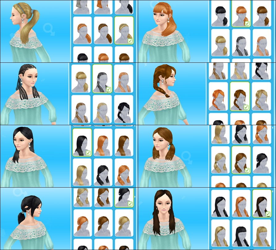 Sims FreePlay Lots and Hairstyles 2018  YouTube